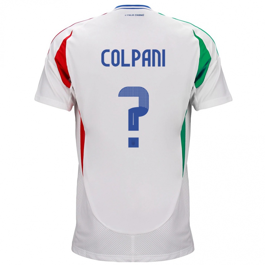 Men Football Italy Andrea Colpani #0 White Away Jersey 24-26 T-Shirt Australia