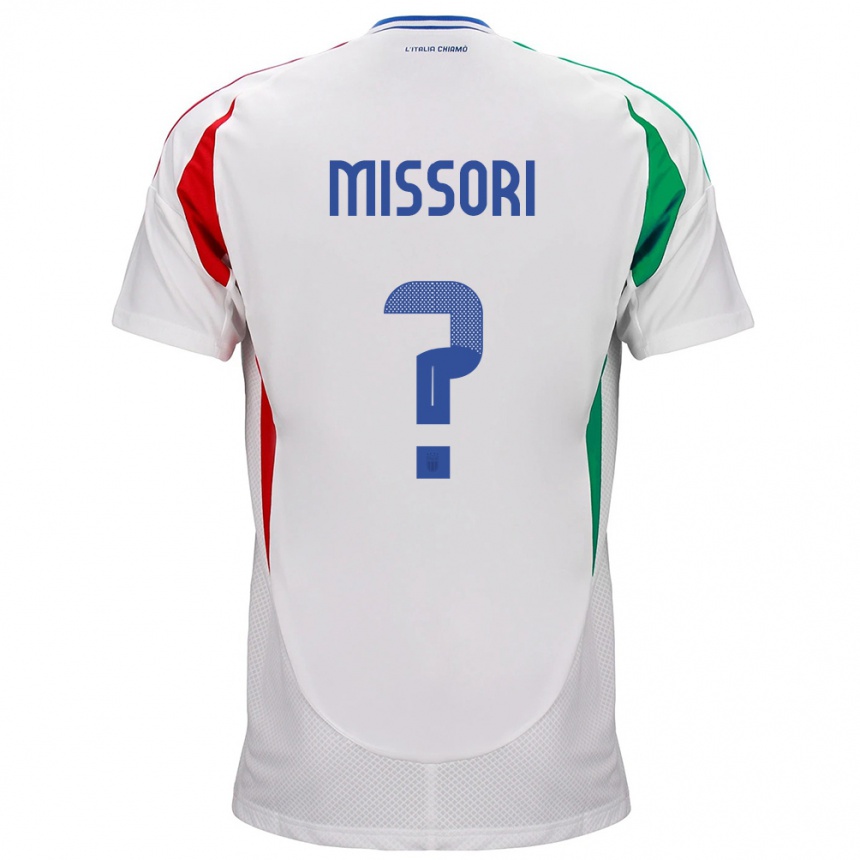 Men Football Italy Filippo Missori #0 White Away Jersey 24-26 T-Shirt Australia