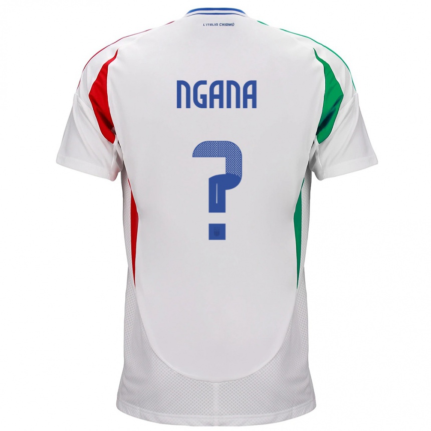 Men Football Italy Valdes Ngana #0 White Away Jersey 24-26 T-Shirt Australia