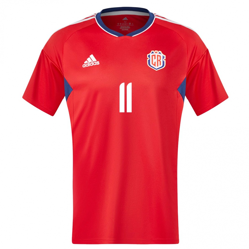 Women Football Costa Rica Johan Venegas #11 Red Home Jersey 24-26 T-Shirt Australia