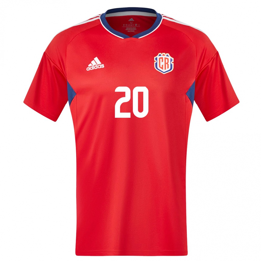 Women Football Costa Rica Josimar Alcocer #20 Red Home Jersey 24-26 T-Shirt Australia