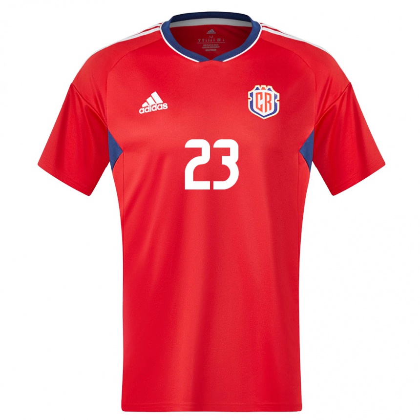 Women Football Costa Rica Daniela Solera #23 Red Home Jersey 24-26 T-Shirt Australia