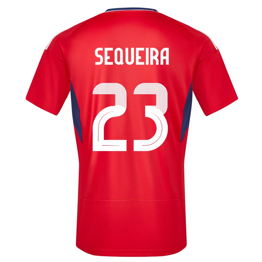 Women Football Costa Rica Patrick Sequeira #23 Red Home Jersey 24-26 T-Shirt Australia