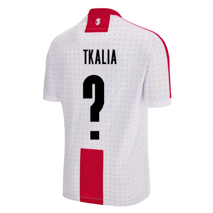 Women Football Georgia Nikoloz Tkalia #0 White Home Jersey 24-26 T-Shirt Australia