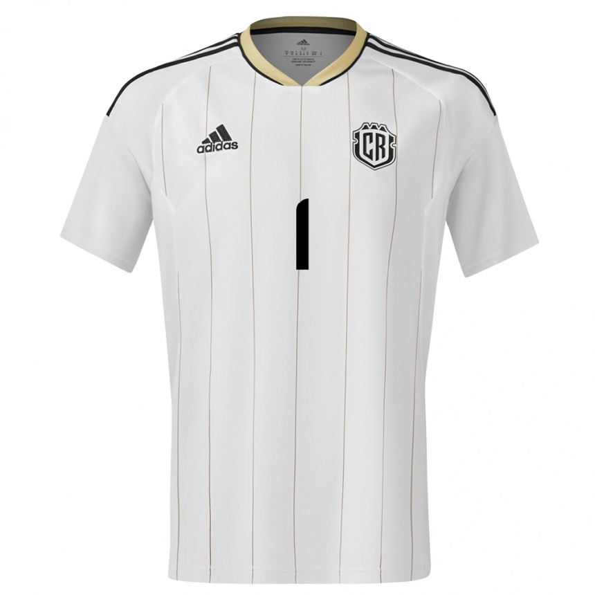 Women Football Costa Rica Noelia Bermudez #1 White Away Jersey 24-26 T-Shirt Australia