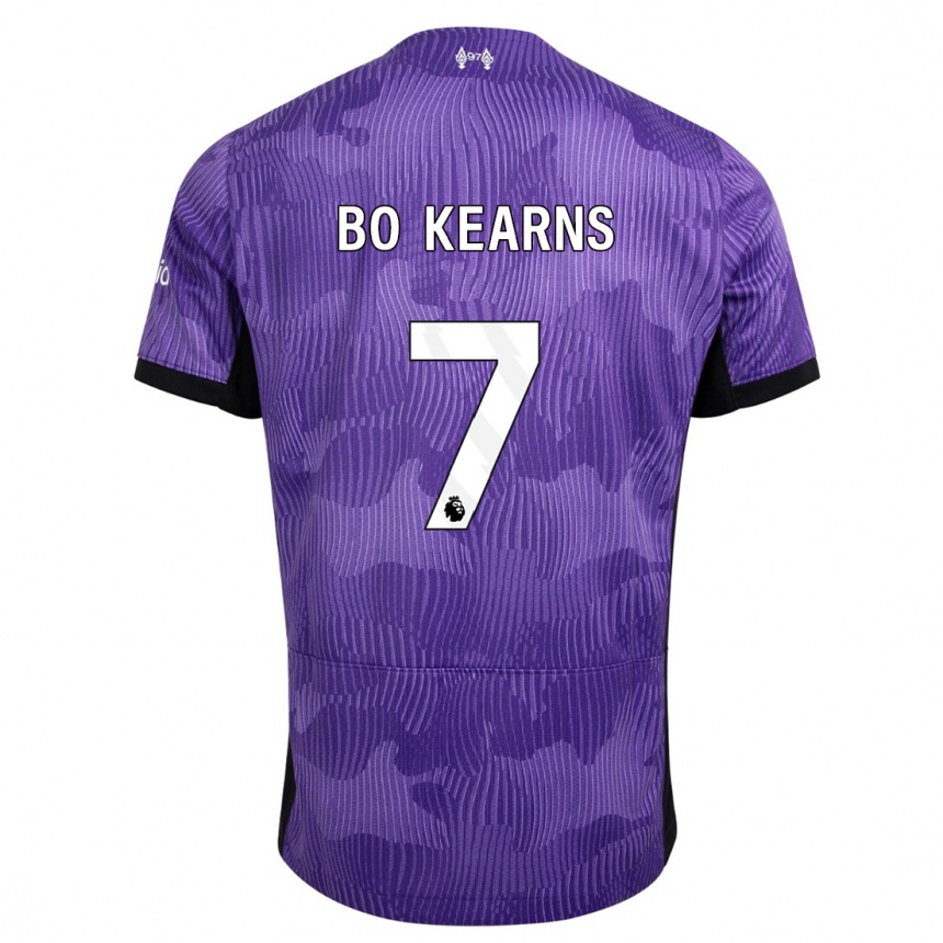 Kids Missy Bo Kearns #7 Purple Third Jersey 2023/24 T-Shirt Australia