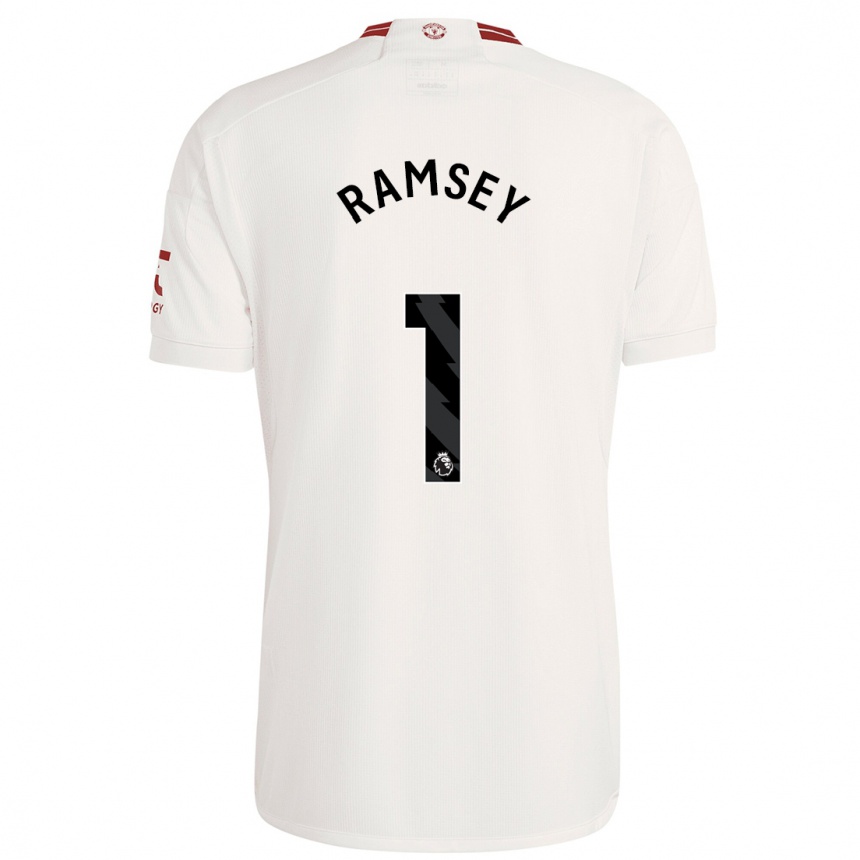 Kids Emily Ramsey #1 White Third Jersey 2023/24 T-Shirt Australia