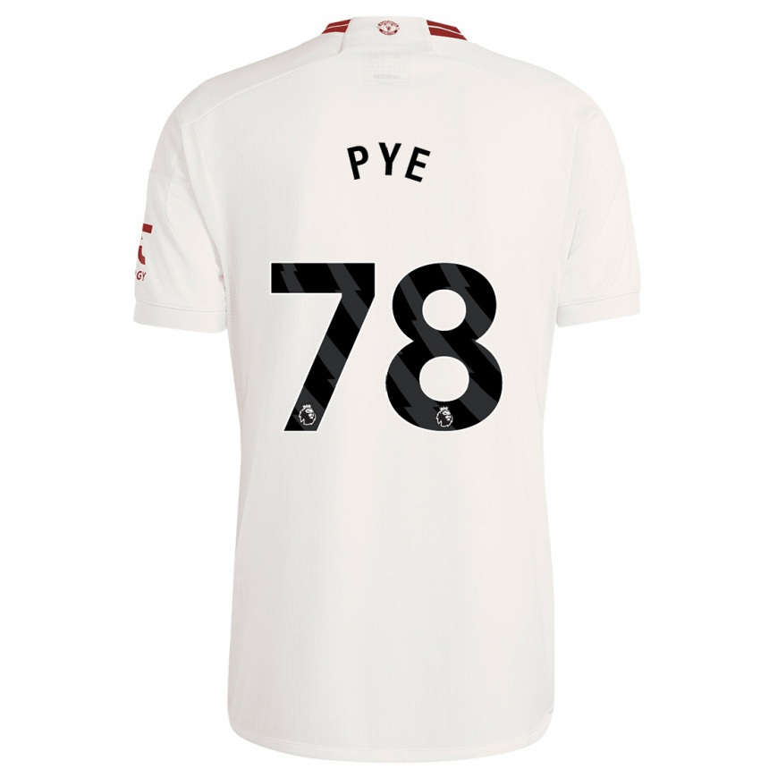 Kids Logan Pye #78 White Third Jersey 2023/24 T-Shirt Australia