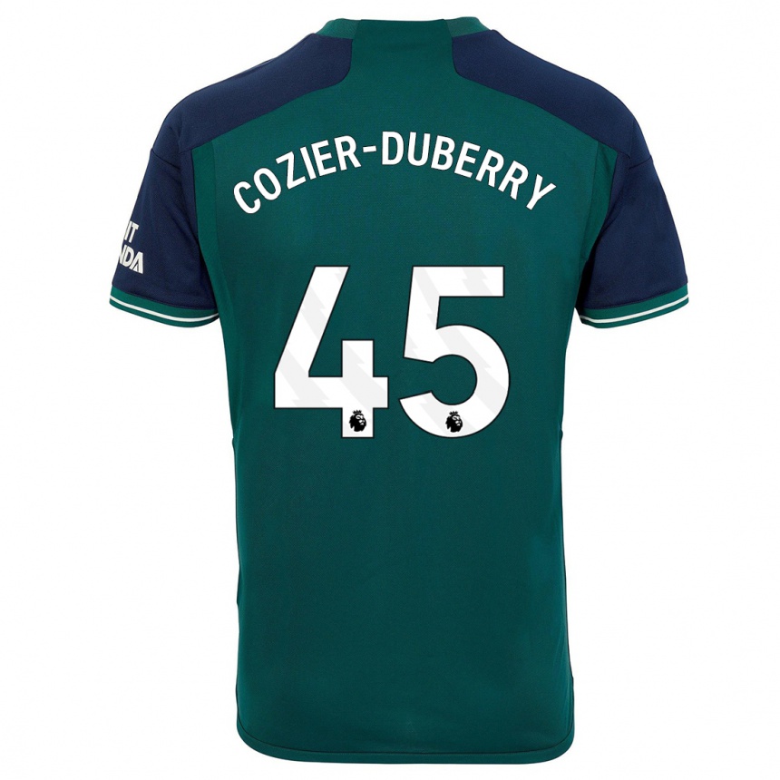 Kids Amario Cozier-Duberry #45 Green Third Jersey 2023/24 T-Shirt Australia