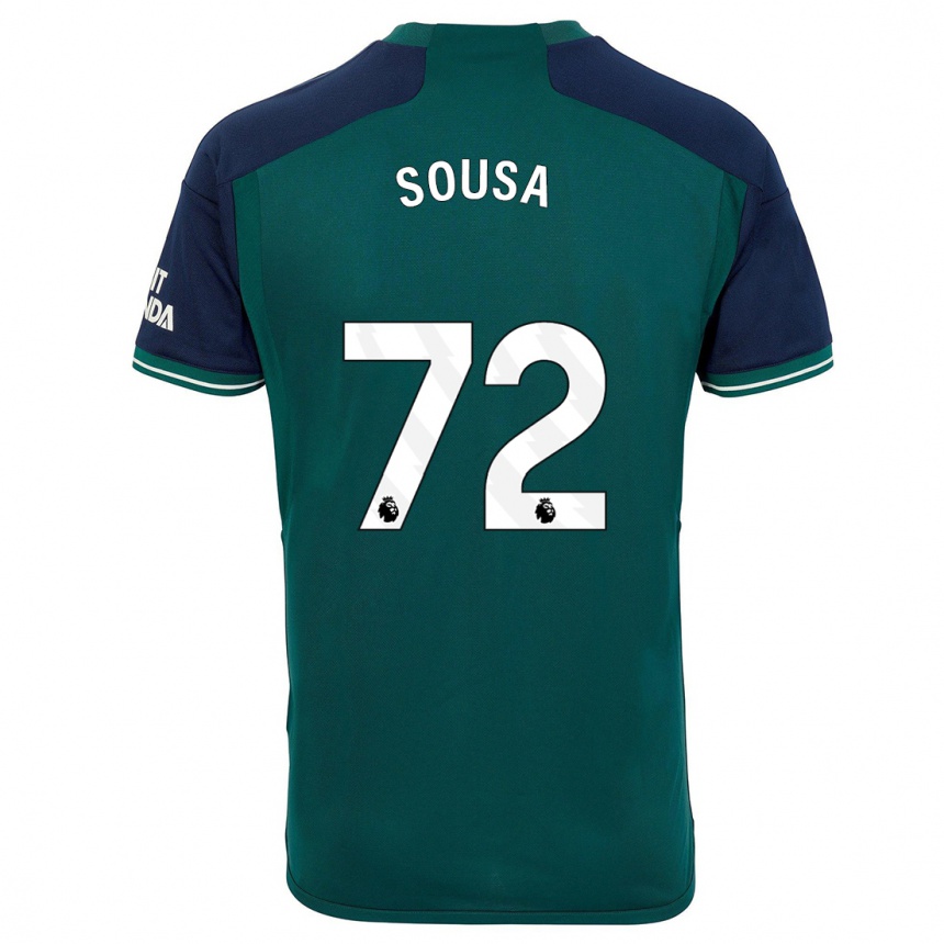 Kids Lino Sousa #72 Green Third Jersey 2023/24 T-Shirt Australia