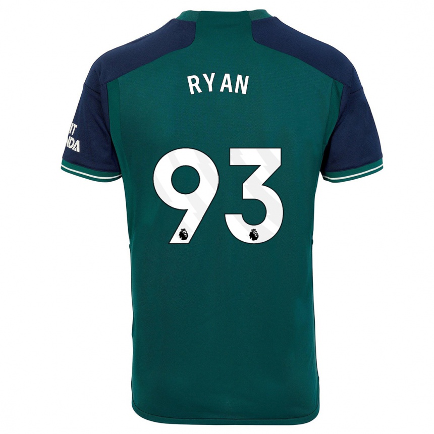 Kids Kamarni Ryan #93 Green Third Jersey 2023/24 T-Shirt Australia