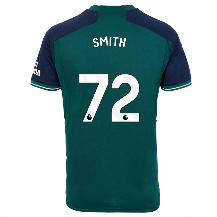 Kids  Matt Smith #72 Green Third Jersey 2023/24 T-Shirt Australia