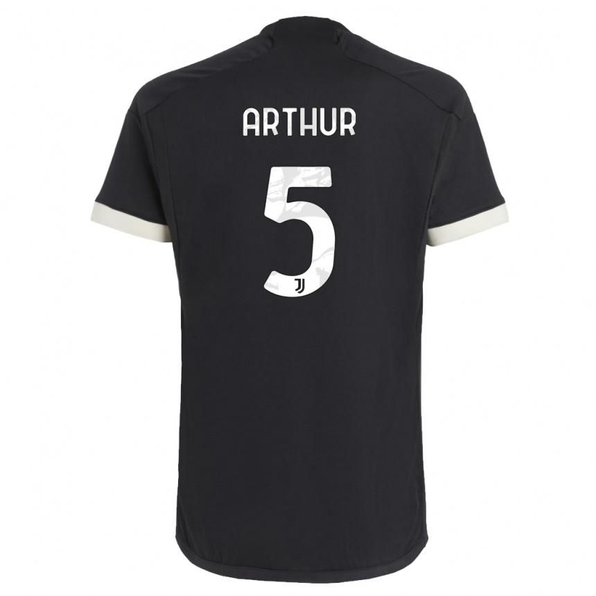 Kids Arthur #5 Black Third Jersey 2023/24 T-Shirt Australia