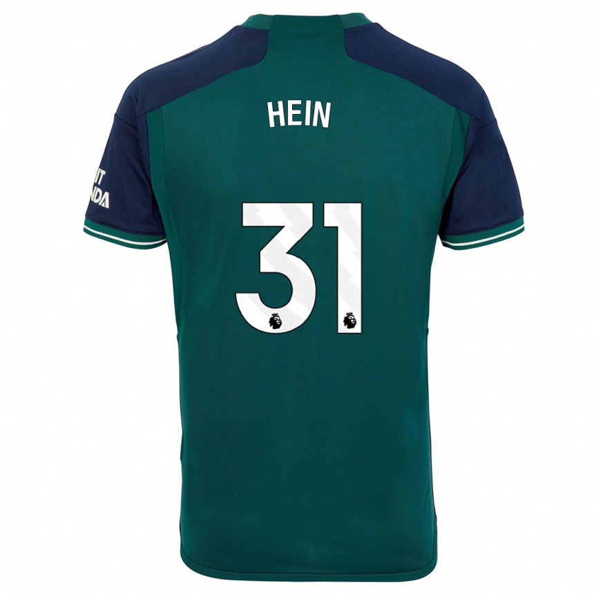 Men  Karl Hein #31 Green Third Jersey 2023/24 T-Shirt Australia