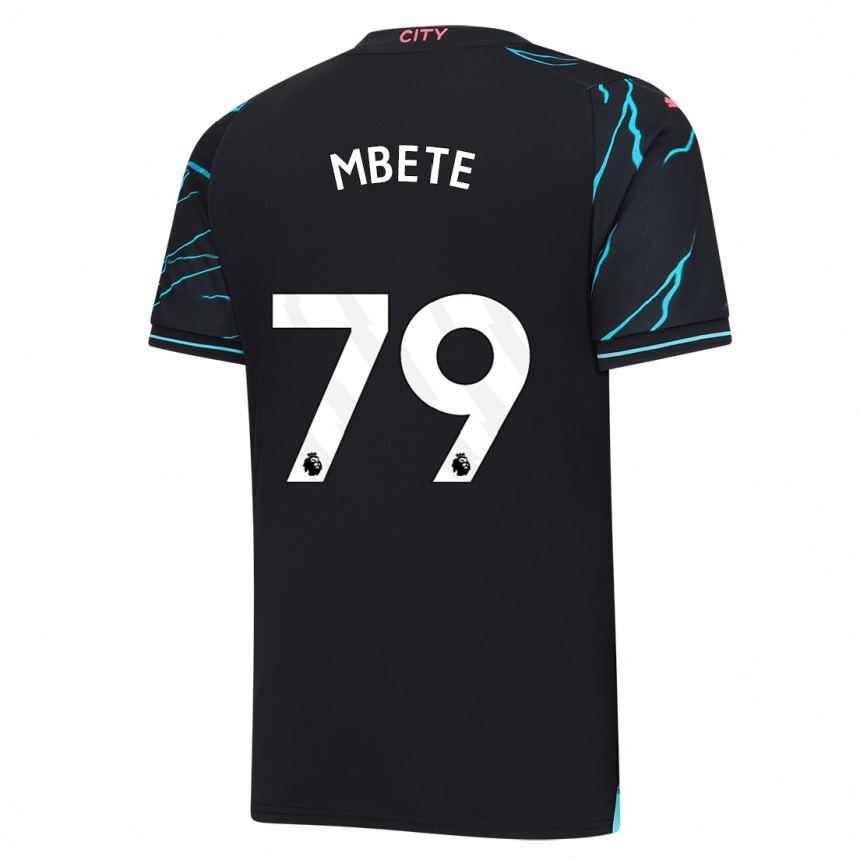 Women  Luke Mbete #79 Dark Blue Third Jersey 2023/24 T-Shirt Australia