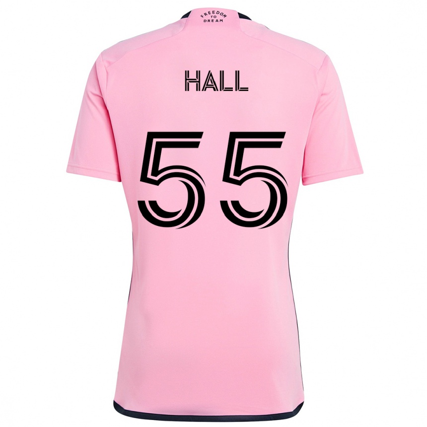 Kids Football Tyler Hall #55 Pink Home Jersey 2024/25 T-Shirt Australia