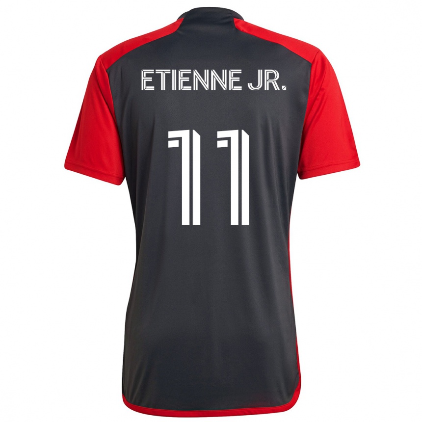 Kids Football Derrick Etienne Jr. #11 Grayn Red Home Jersey 2024/25 T-Shirt Australia