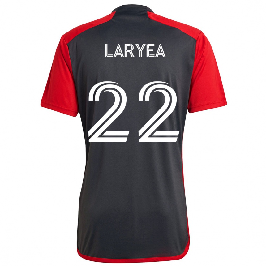 Kids Football Richie Laryea #22 Grayn Red Home Jersey 2024/25 T-Shirt Australia