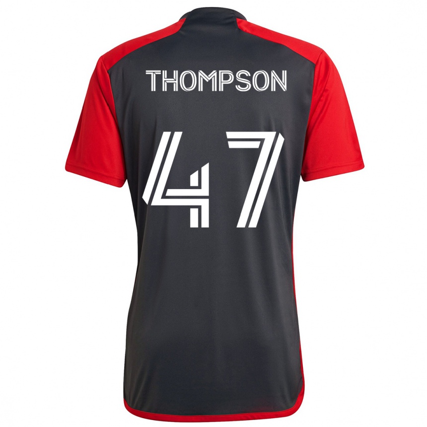 Kids Football Kosi Thompson #47 Grayn Red Home Jersey 2024/25 T-Shirt Australia