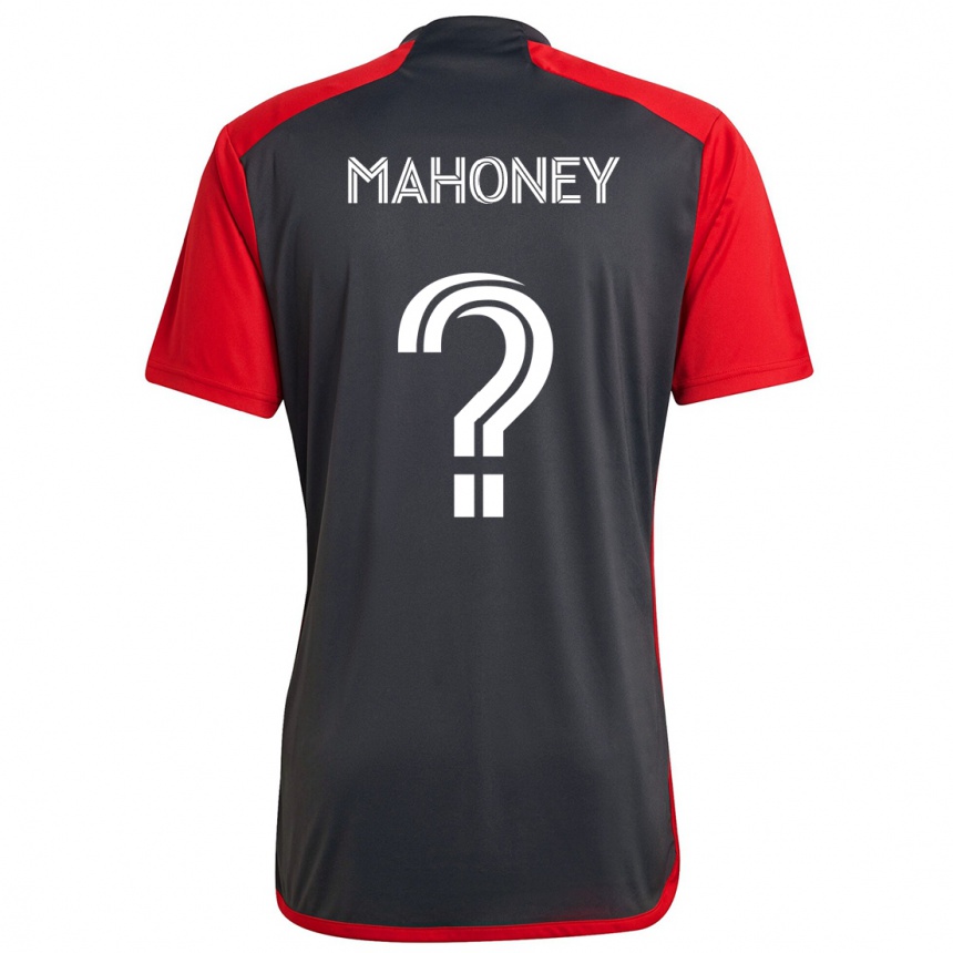 Kids Football Adrian Mahoney #0 Grayn Red Home Jersey 2024/25 T-Shirt Australia