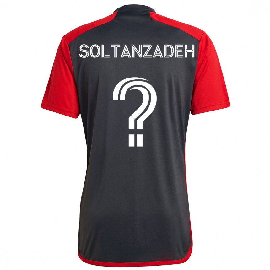 Kids Football Shayan Soltanzadeh #0 Grayn Red Home Jersey 2024/25 T-Shirt Australia