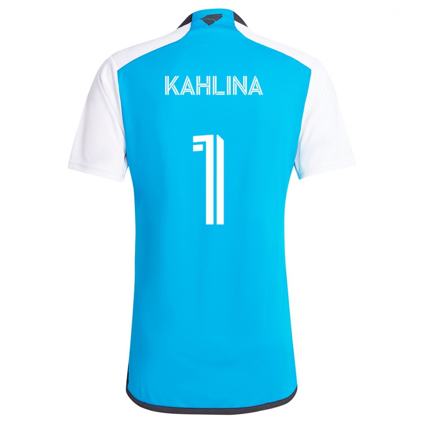 Kids Football Kristijan Kahlina #1 Blue White Home Jersey 2024/25 T-Shirt Australia