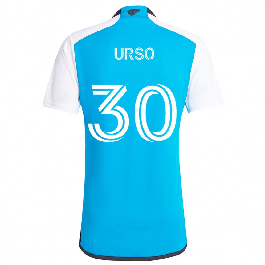 Kids Football Júnior Urso #30 Blue White Home Jersey 2024/25 T-Shirt Australia