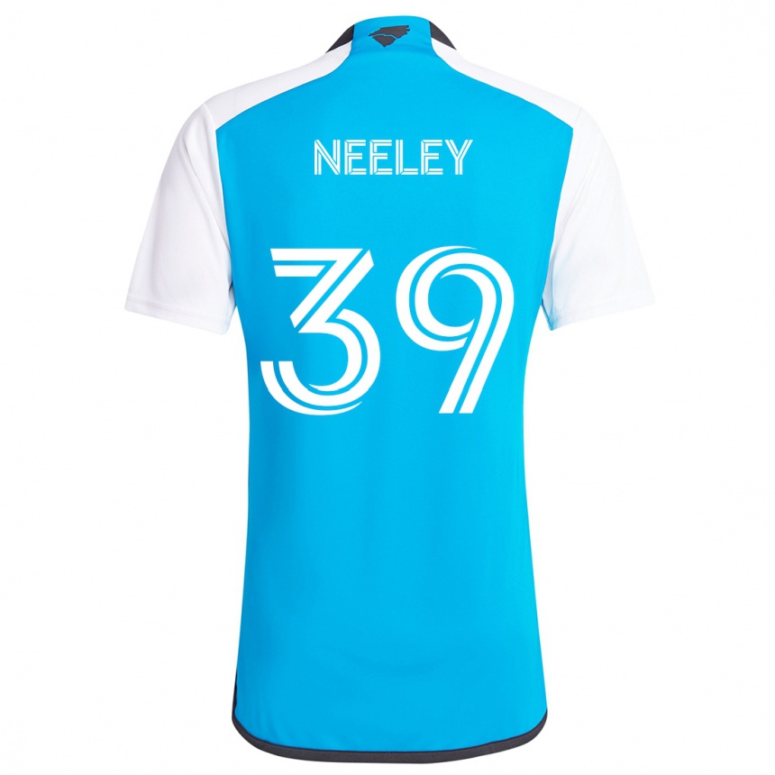 Kids Football Jack Neeley #39 Blue White Home Jersey 2024/25 T-Shirt Australia