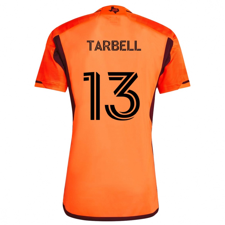 Kids Football Andrew Tarbell #13 Orange Black Home Jersey 2024/25 T-Shirt Australia