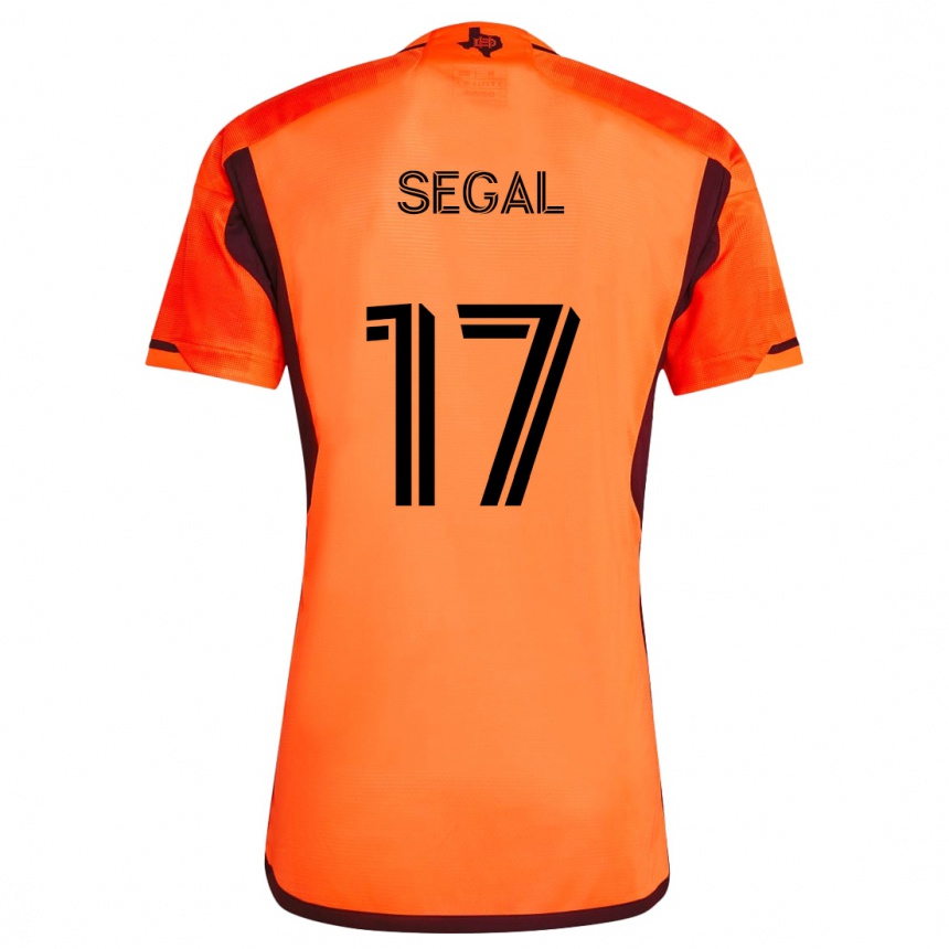 Kids Football Gabriel Segal #17 Orange Black Home Jersey 2024/25 T-Shirt Australia