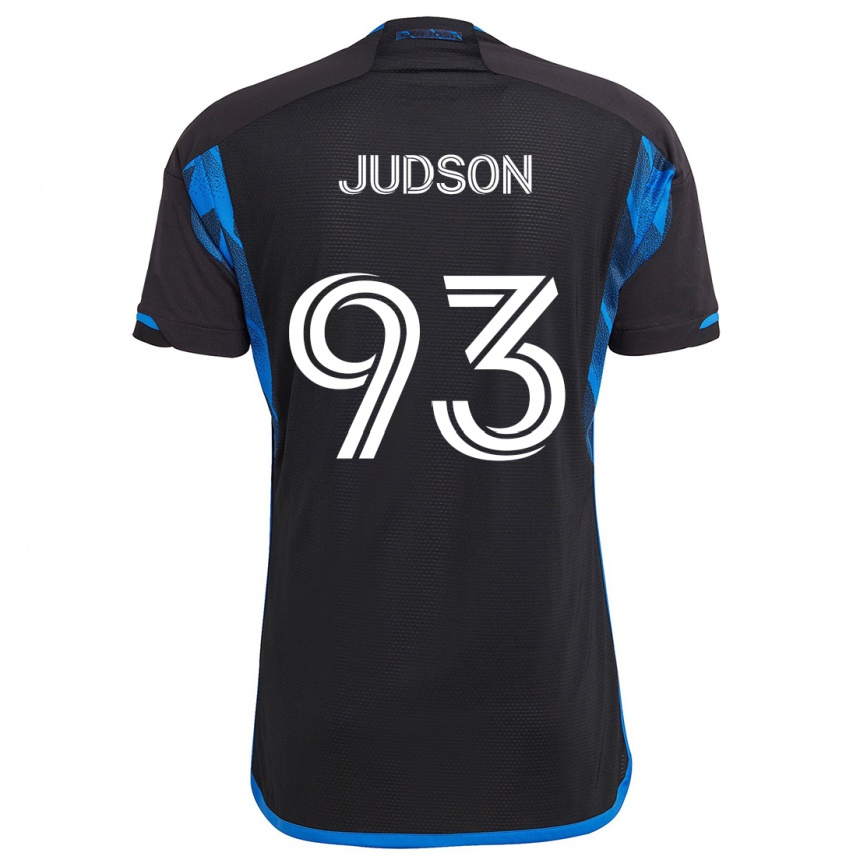 Kids Football Judson #93 Blue Black Home Jersey 2024/25 T-Shirt Australia