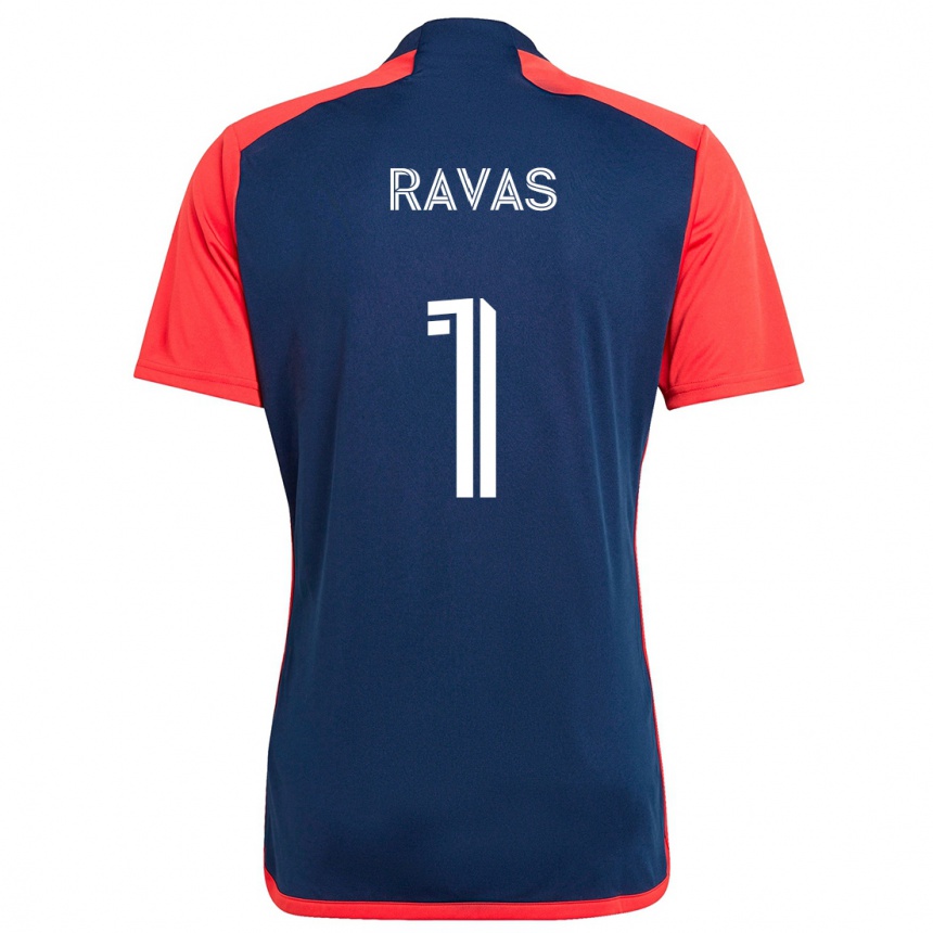 Kids Football Henrich Ravas #1 Blue Red Home Jersey 2024/25 T-Shirt Australia