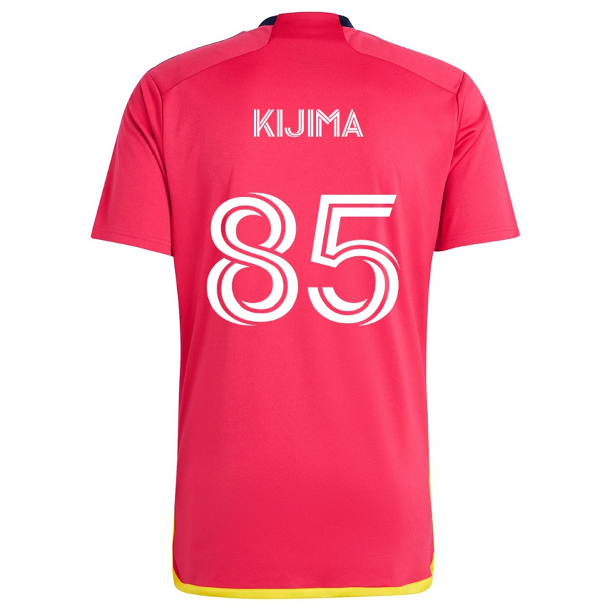 Kids Football Hosei Kijima #85 Red Blue Home Jersey 2024/25 T-Shirt Australia