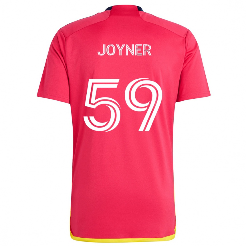 Kids Football Mykhi Joyner #59 Red Blue Home Jersey 2024/25 T-Shirt Australia