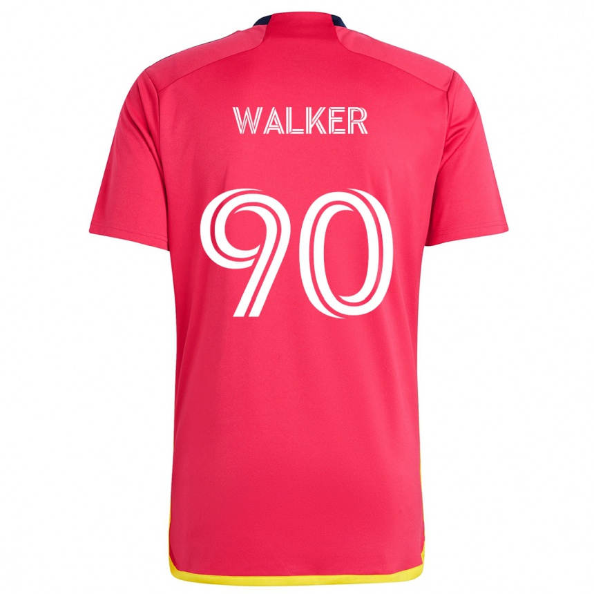 Kids Football Eric Walker #90 Red Blue Home Jersey 2024/25 T-Shirt Australia