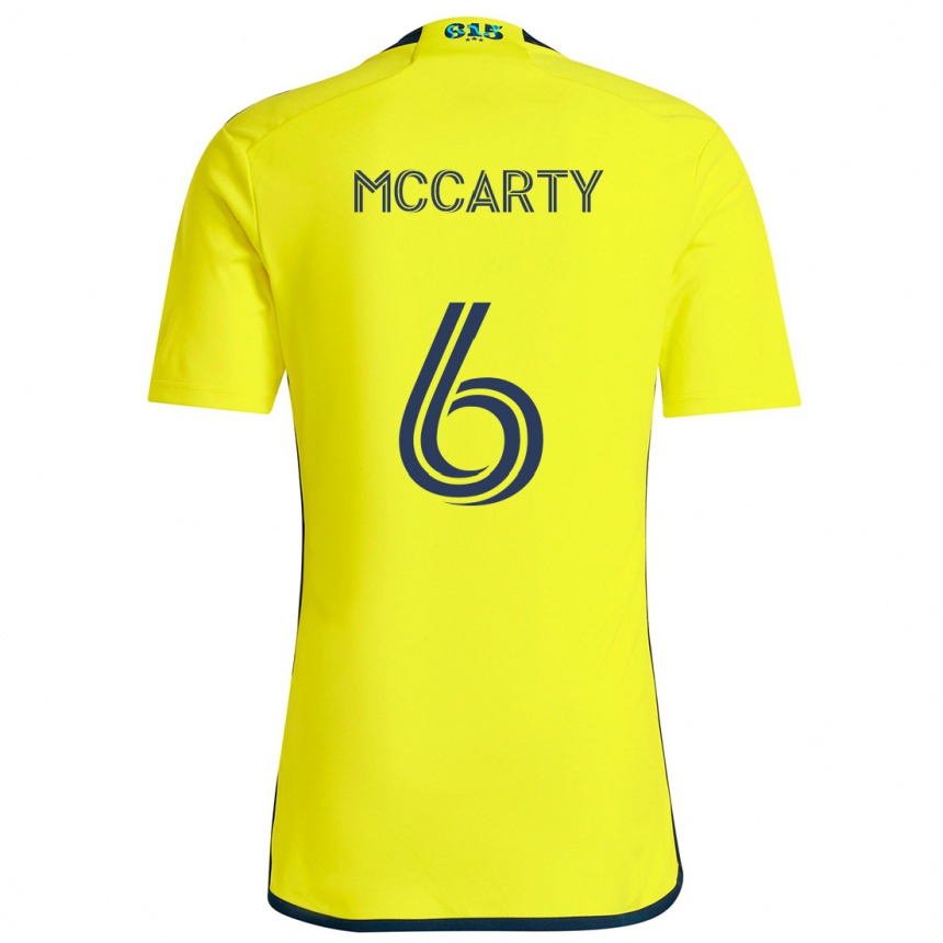 Kids Football Dax Mccarty #6 Yellow Blue Home Jersey 2024/25 T-Shirt Australia