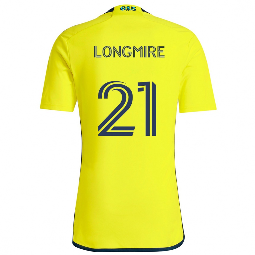 Kids Football Ahmed Longmire #21 Yellow Blue Home Jersey 2024/25 T-Shirt Australia