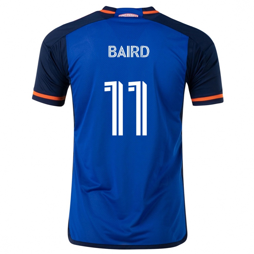 Kids Football Corey Baird #11 Blue White Home Jersey 2024/25 T-Shirt Australia