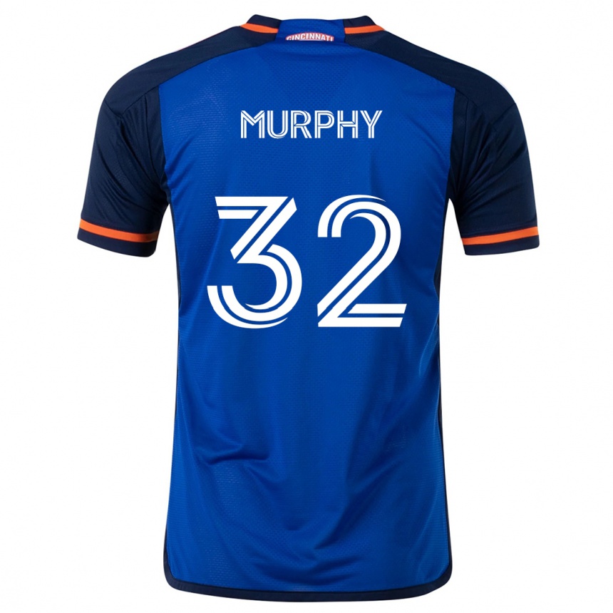 Kids Football Ian Murphy #32 Blue White Home Jersey 2024/25 T-Shirt Australia