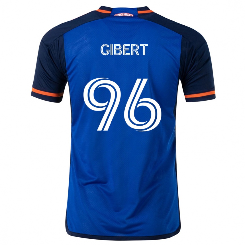 Kids Football Gaël Gibert #96 Blue White Home Jersey 2024/25 T-Shirt Australia