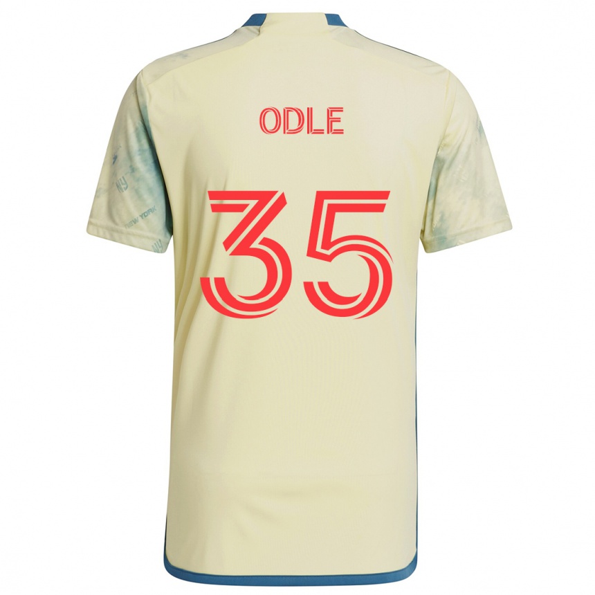 Kids Football Dallas Odle #35 Yellow Red Blue Home Jersey 2024/25 T-Shirt Australia