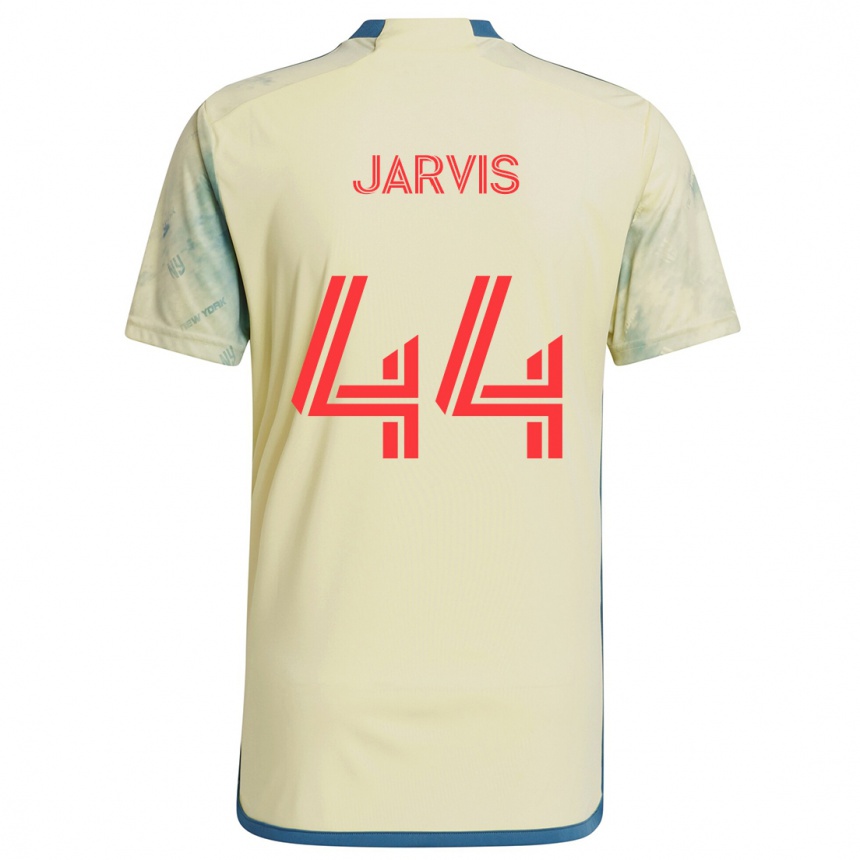 Kids Football Aiden Jarvis #44 Yellow Red Blue Home Jersey 2024/25 T-Shirt Australia