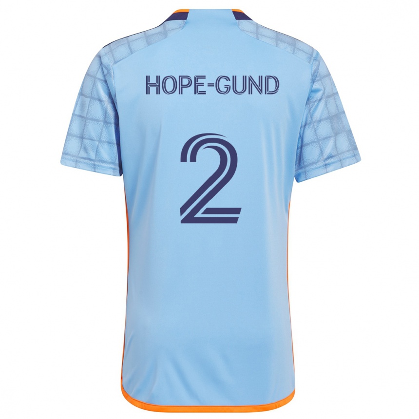 Kids Football Rio Hope-Gund #2 Blue Orange Home Jersey 2024/25 T-Shirt Australia