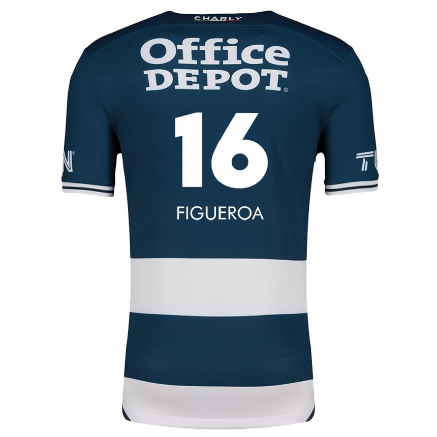 Kids Football Antonio Figueroa #16 Blue White Home Jersey 2024/25 T-Shirt Australia