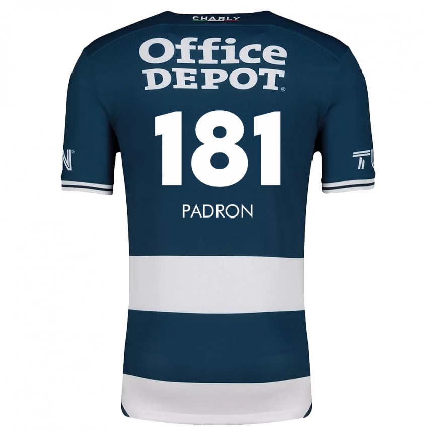 Kids Football Romeo Padrón #181 Blue White Home Jersey 2024/25 T-Shirt Australia