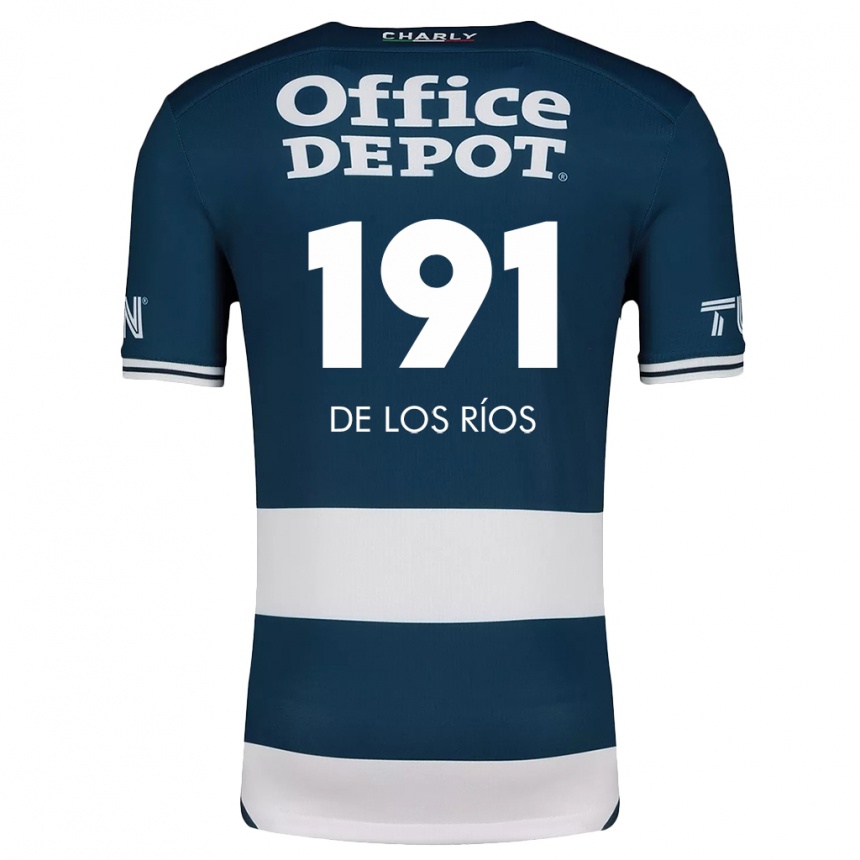 Kids Football Sergio De Los Ríos #191 Blue White Home Jersey 2024/25 T-Shirt Australia