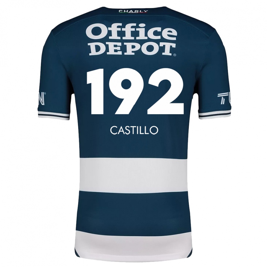 Kids Football José Castillo #192 Blue White Home Jersey 2024/25 T-Shirt Australia