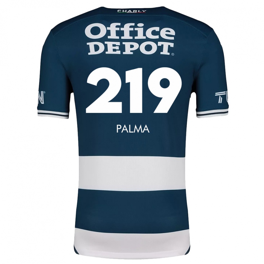 Kids Football Pablo Palma #219 Blue White Home Jersey 2024/25 T-Shirt Australia