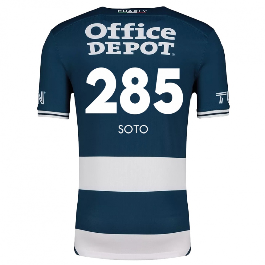 Kids Football Edwin Soto #285 Blue White Home Jersey 2024/25 T-Shirt Australia