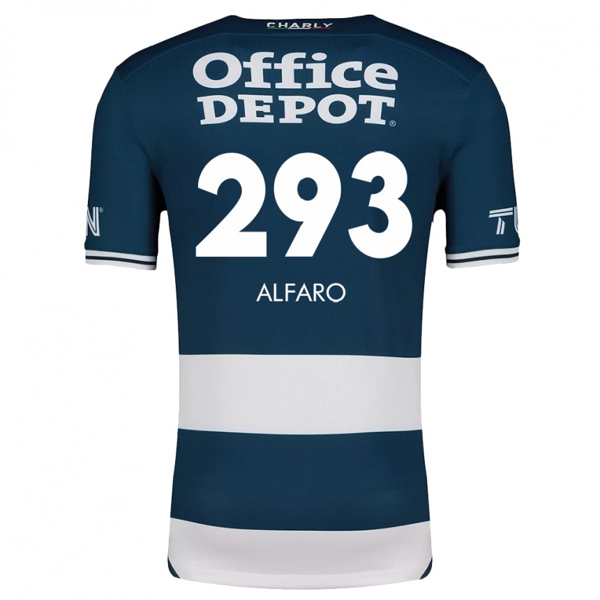 Kids Football Cristóbal Alfaro #293 Blue White Home Jersey 2024/25 T-Shirt Australia